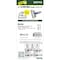Dottie WallDriller Screw Anchor, 1-1/2" L, Reinforced Nylon & Acetal WDPK8 - alternate 2